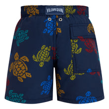 Load image into Gallery viewer, Swim Trunks Ronde des Tortues Tricot - Vilebrequin x Falke
