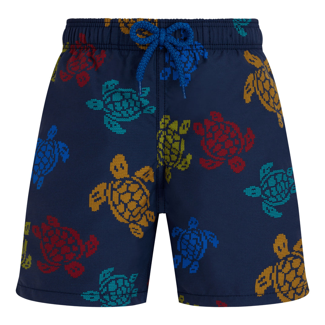 Swim Trunks Ronde des Tortues Tricot - Vilebrequin x Falke