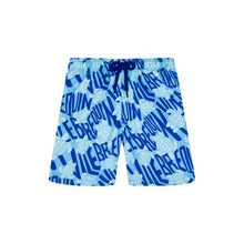 Load image into Gallery viewer, Swim trunks Ronde des Tortues Logo
