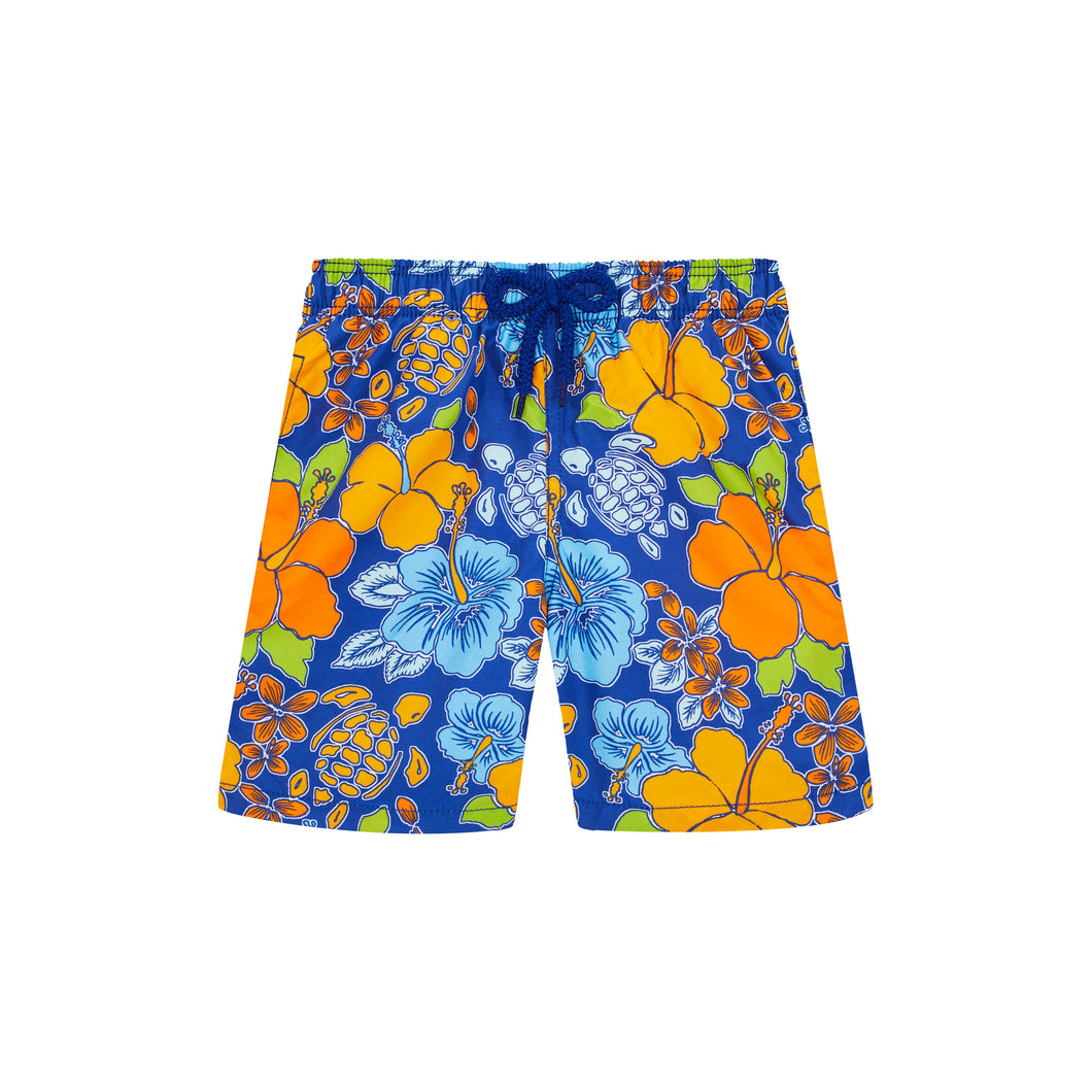 Swim Shorts Tropical Turtle