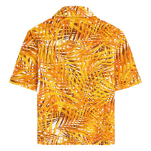 Load image into Gallery viewer, Terry Polo Shirt Palm Leaves
