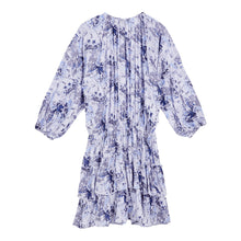 Load image into Gallery viewer, Ruffles Cotton Dress Riviera

