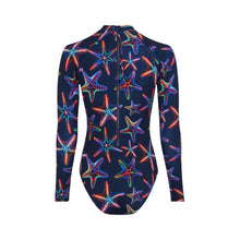 Load image into Gallery viewer, UV Protection One-piece Rashguard Disco Stars
