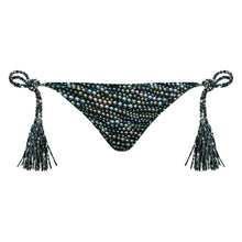 Load image into Gallery viewer, Tassel Side-tie Bikini Brief Bottom Pearl
