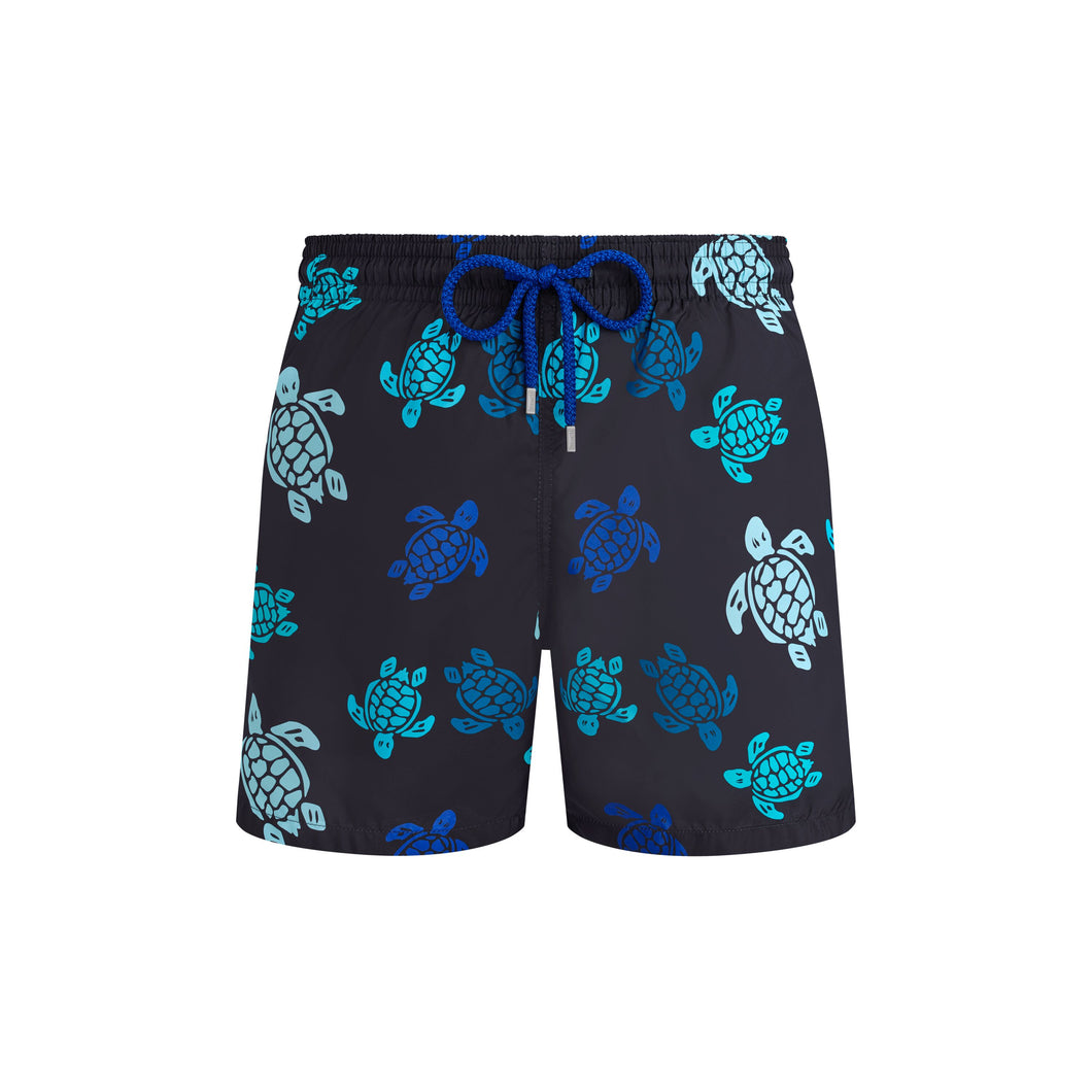 Ultra-light and Packable Swim Trunks Tortues Multicolores