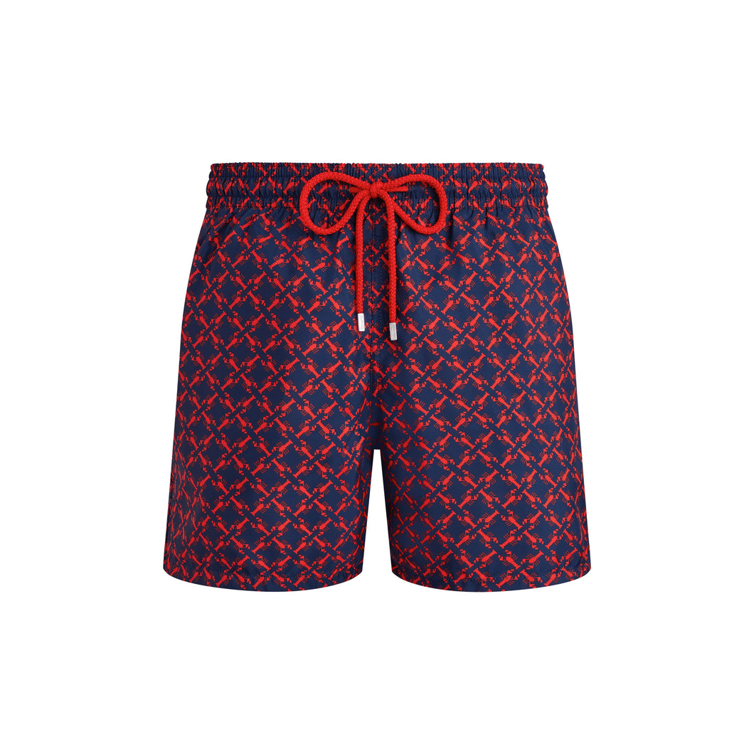 Ultra-light and packable Swim Trunks Homard Pixel