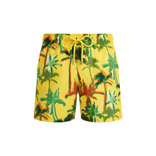 Load image into Gallery viewer, Ultra-light and packable Swim Shorts Palms Offset
