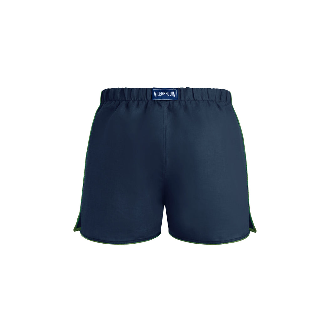 Linen Swim trunks Solid