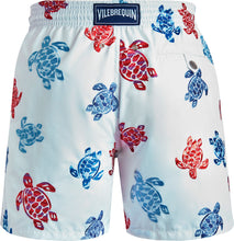 Load image into Gallery viewer, Swim Shorts Embroidered Tortue Multicolore - Limited Edition
