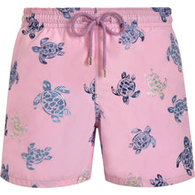 Load image into Gallery viewer, Swim Shorts Embroidered Tortue Multicolore - Limited Edition
