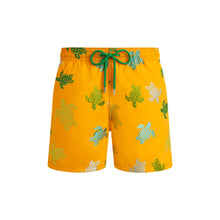 Load image into Gallery viewer, Swim Shorts Embroidered Tortue Multicolore - Limited Edition
