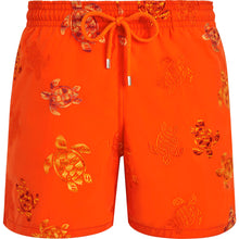 Load image into Gallery viewer, Swim Shorts Embroidered Tortue Multicolore - Limited Edition
