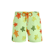 Load image into Gallery viewer, Swim Shorts Embroidered Tortue Multicolore - Limited Edition
