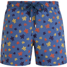 Load image into Gallery viewer, Swim Shorts Embroidered Ronde des Tortues - Limited Edition
