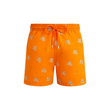Load image into Gallery viewer, Swim Trunks Embroidered Micro Ronde des Tortues Diagonale - Limited Edition
