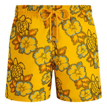 Load image into Gallery viewer, Swim Trunks Embroidered Hibiscus - Limited Edition
