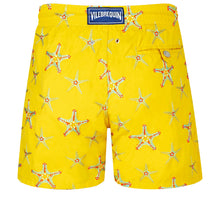 Load image into Gallery viewer, Swim Trunks Embroidered Starfish Dance - Limited Edition
