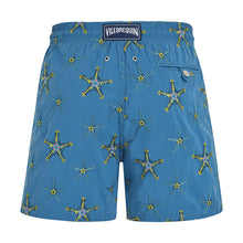 Load image into Gallery viewer, Swim Trunks Embroidered Starfish Dance - Limited Edition
