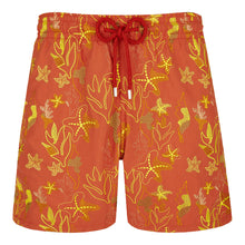 Load image into Gallery viewer, Swim Trunks Embroidered Camo Seaweed - Limited Edition
