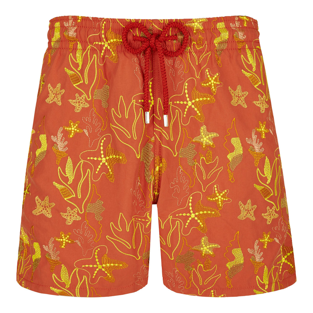 Swim Trunks Embroidered Camo Seaweed - Limited Edition