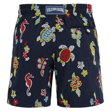 Load image into Gallery viewer, Swim Trunks Embroidered Mosaïque - Limited Edition
