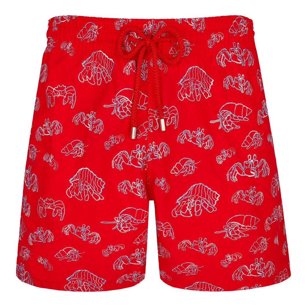 Swim Trunks Embroidered Hermit Crabs - Limited Edition