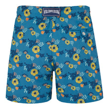 Load image into Gallery viewer, Swim Trunks Embroidered Flowers and Shells - Limited Edition
