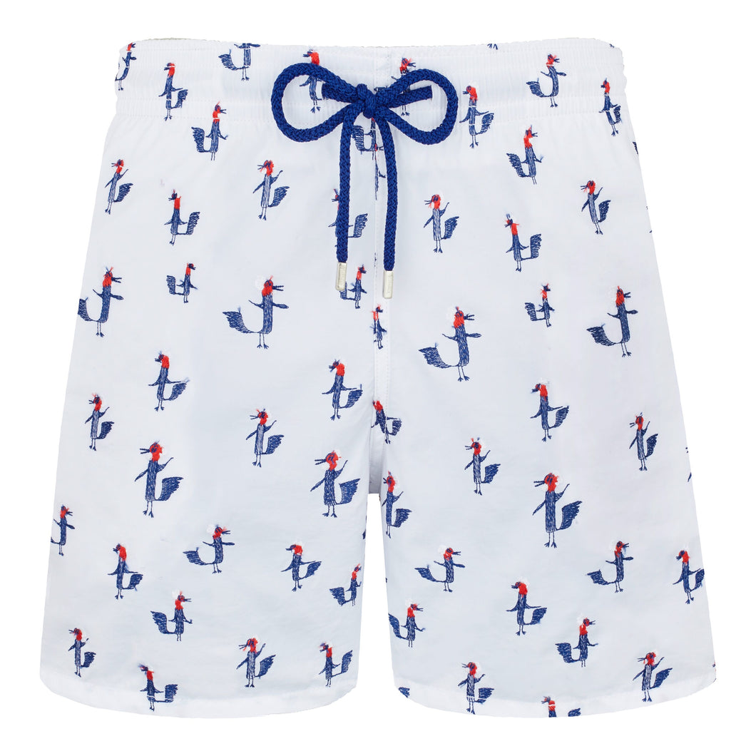 Swim Trunks Embroidered Cocorico ! - Limited Edition