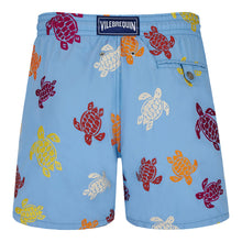Load image into Gallery viewer, Swim Trunks Embroidered Tortue Multicolore - Limited Edition

