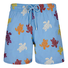 Load image into Gallery viewer, Swim Trunks Embroidered Tortue Multicolore - Limited Edition
