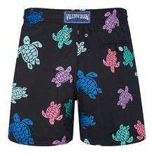 Load image into Gallery viewer, Swim Trunks Embroidered Tortue Multicolore - Limited Edition
