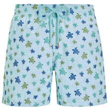 Load image into Gallery viewer, Swim Trunks Embroidered Ronde des Tortues - Limited Edition
