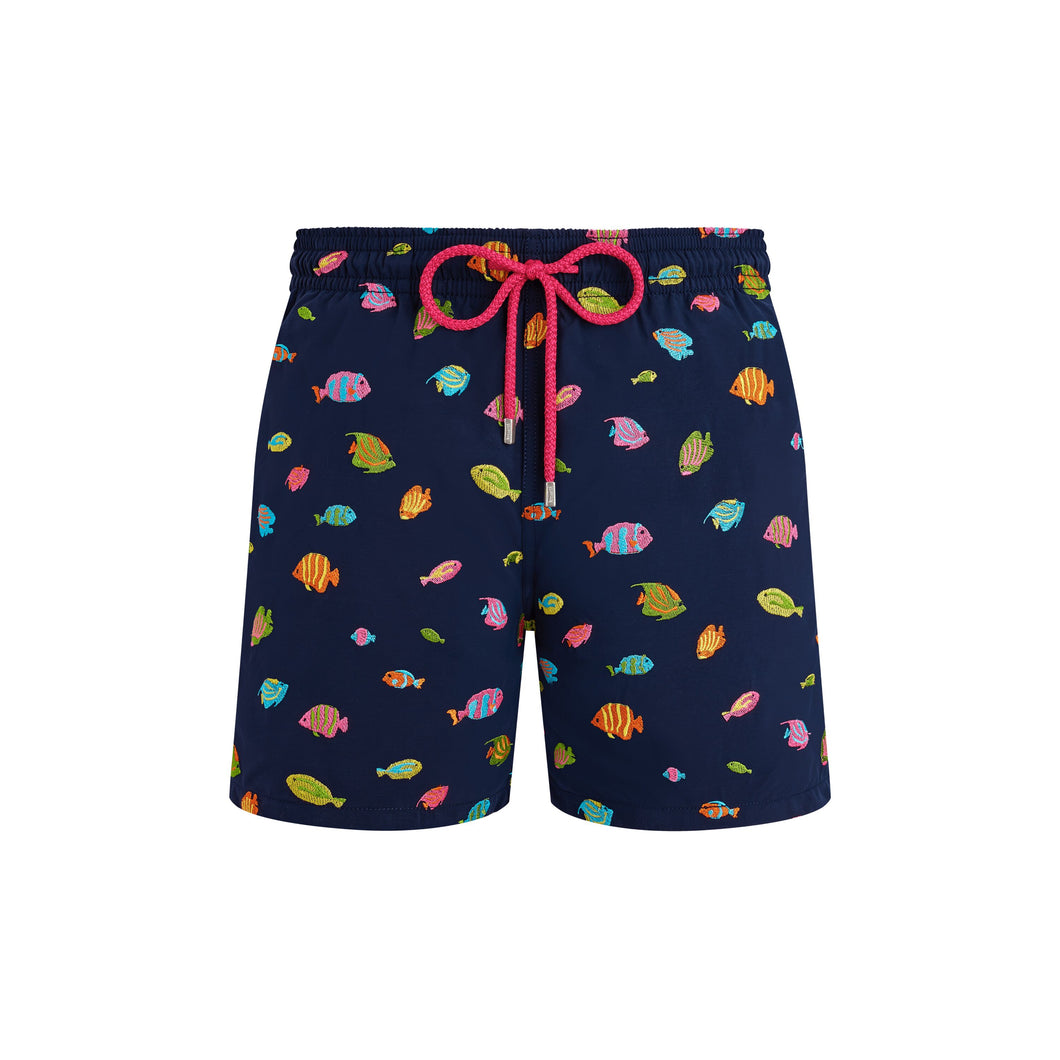 Swim Trunks Embroidered Fishy Dance - Limited Edition