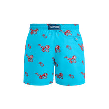 Load image into Gallery viewer, Swim trunks Embroidered Fishy Vibes
