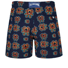 Load image into Gallery viewer, Swim Trunks Embroidered Poulpes Neon - Limited Edition
