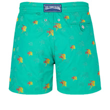 Load image into Gallery viewer, Swim Trunks Embroidered Piranhas - Limited Edition
