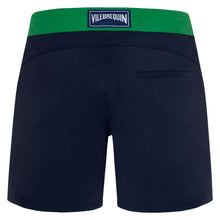Load image into Gallery viewer, Stretch Swim Trunks Flat Belt Color Block
