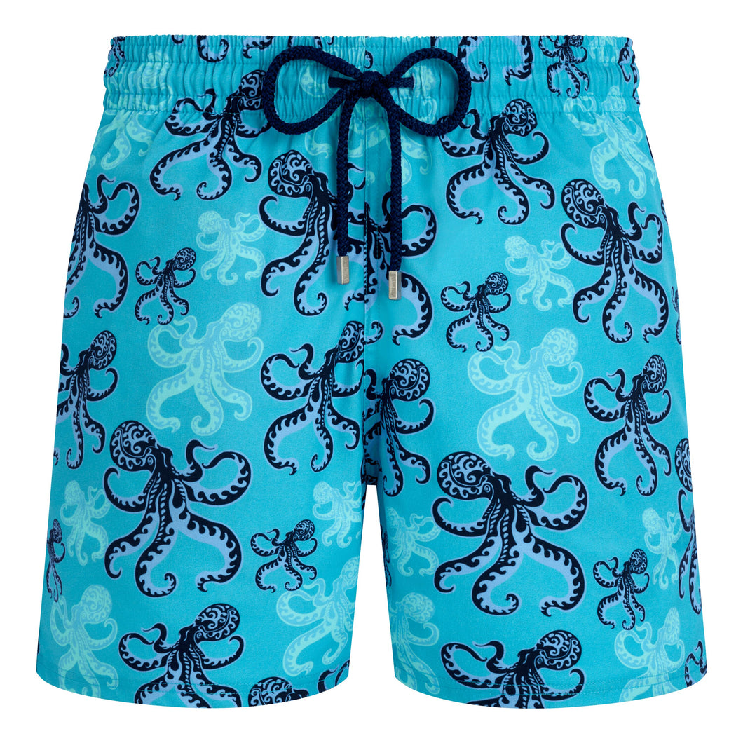 Stretch Short Swim Trunks Poulpes