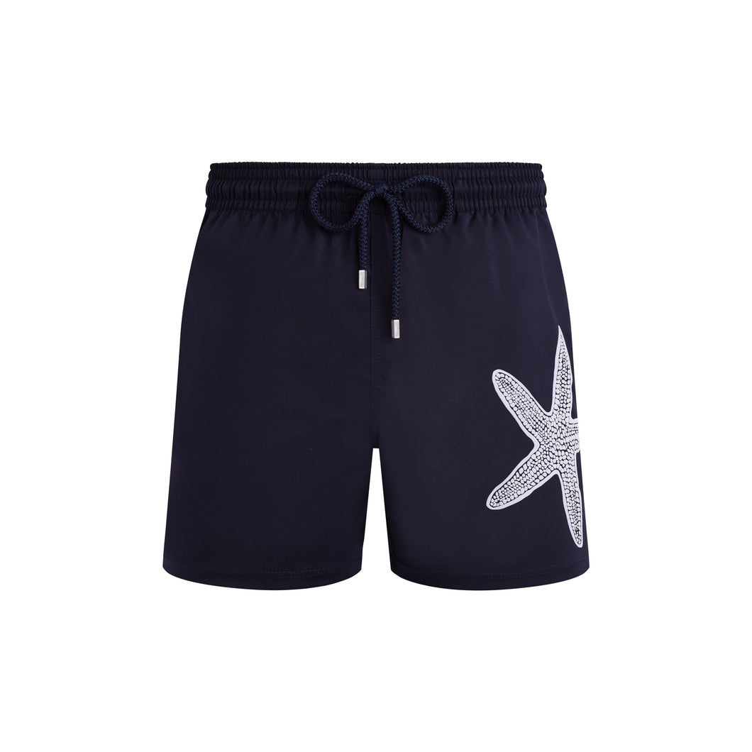 Stretch Short Swim Trunks Placed Starlette