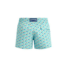 Load image into Gallery viewer, Stretch Short Swim trunks Micro Ronde Des Tortues Rainbow
