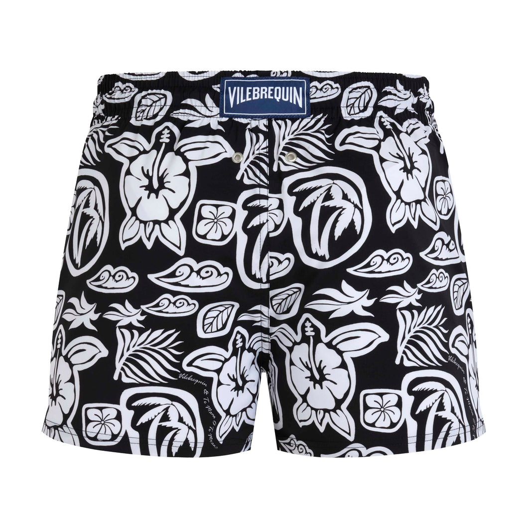 Short Swim Trunks Tahiti Turtles