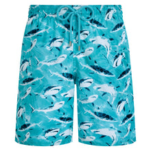 Load image into Gallery viewer, Ultra-light and Packable Long Swim Trunks Requins
