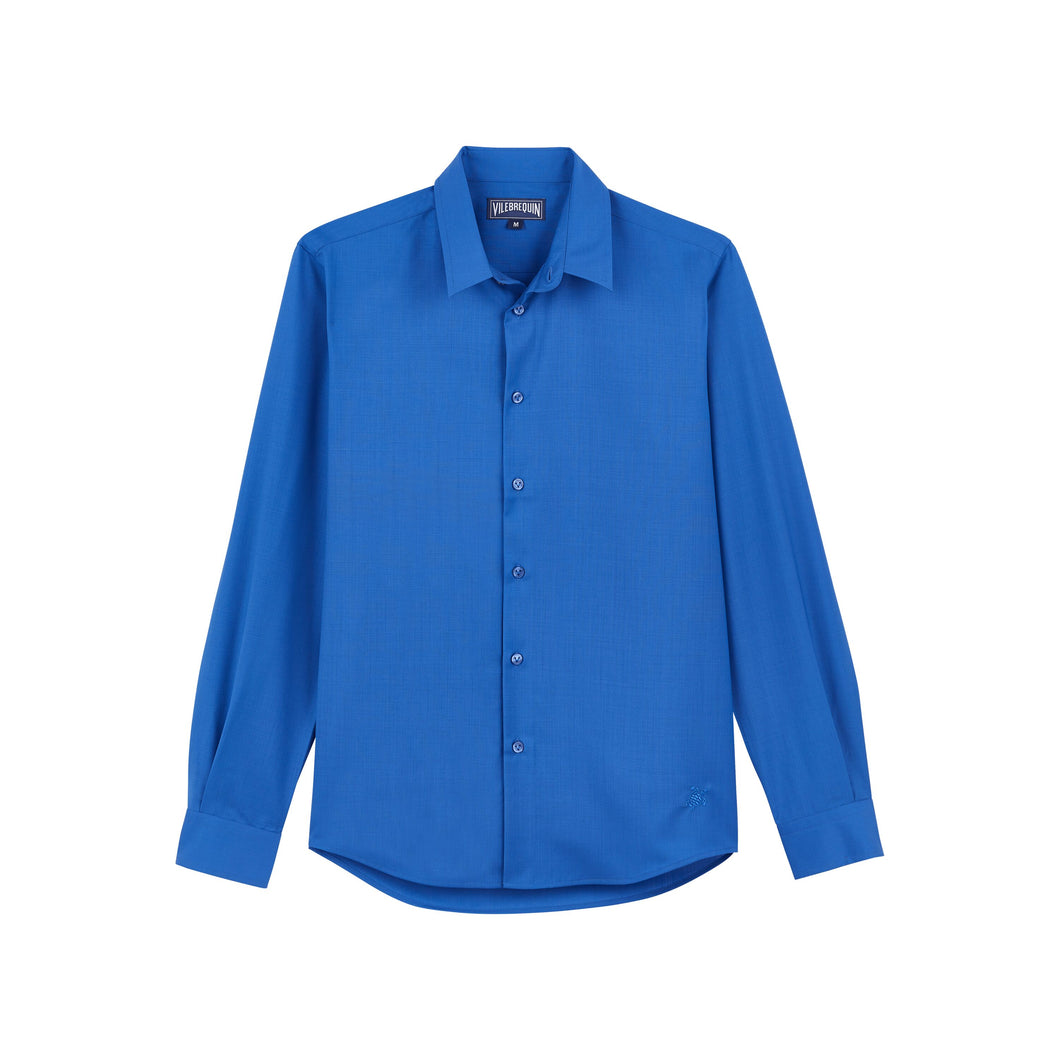 Wool Shirt Solid