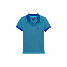 Load image into Gallery viewer, Changing Color Cotton Pique Polo
