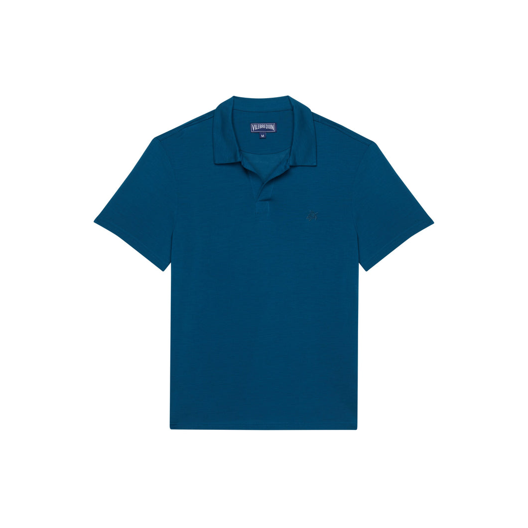 Tencel Polo Shirt Solid
