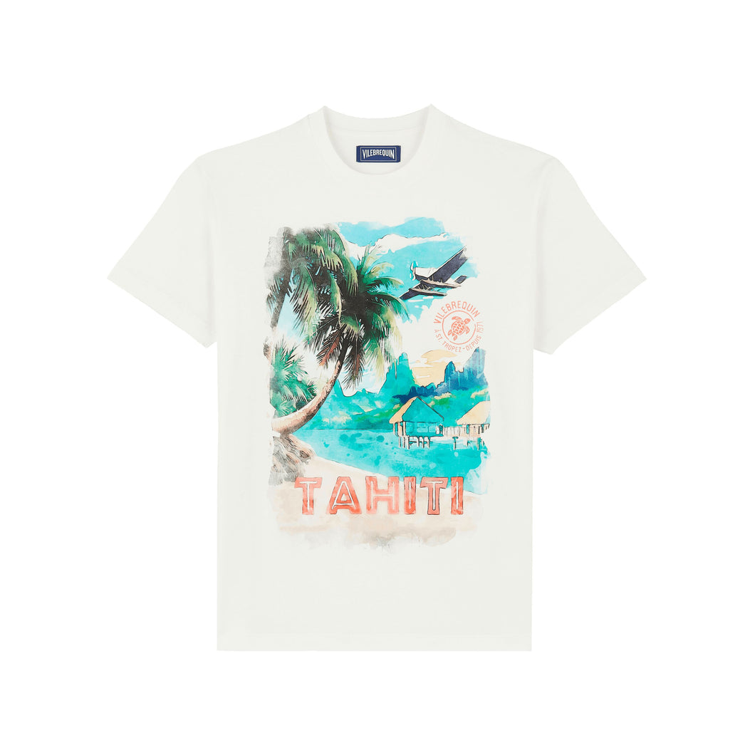 Cotton T-shirt Tahiti