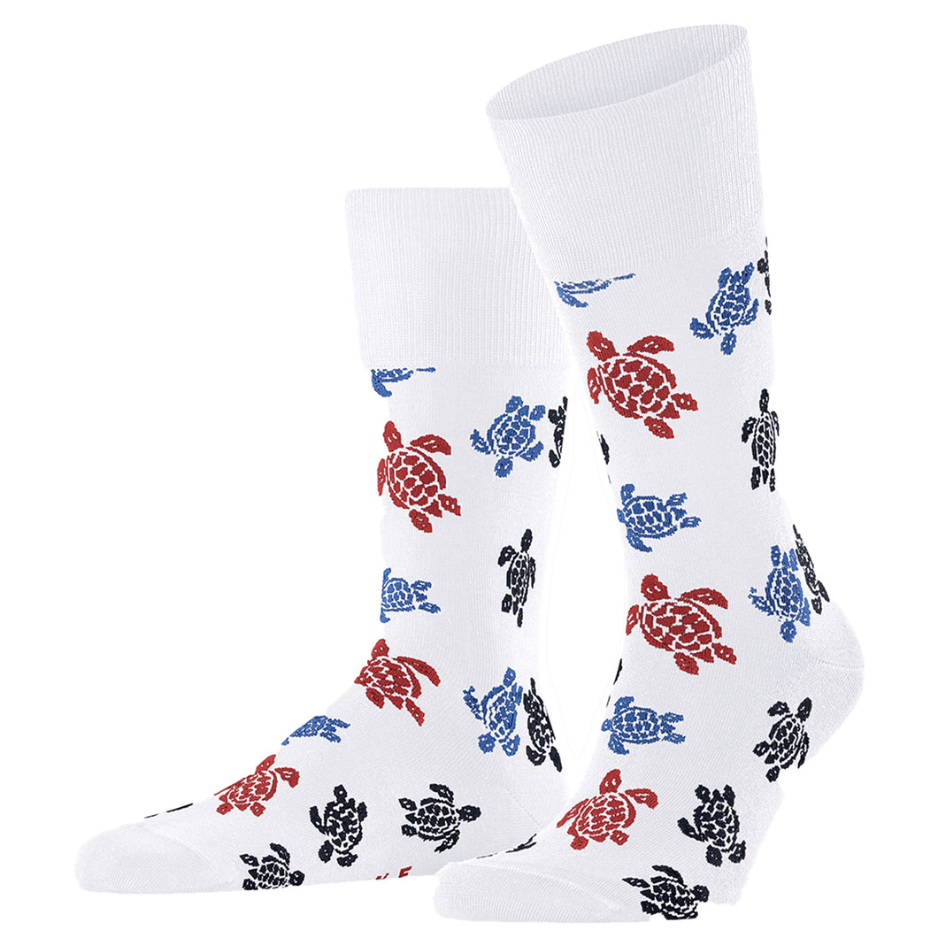 Socks Rondes des Tortues Multicolores - Vilebrequin x Falke