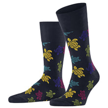 Load image into Gallery viewer, Socks Rondes des Tortues Multicolores - Vilebrequin x Falke
