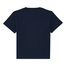 Load image into Gallery viewer, Boys Organic Cotton T-Shirt Placed Embroidered Turtle
