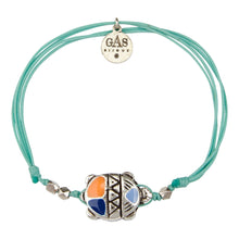 Load image into Gallery viewer, Kids String Enameled Turtle Bracelet - Vilebrequin x Gas Bijoux
